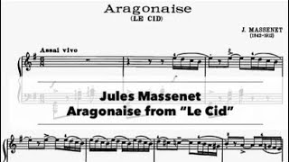 Jules Massenet  Aragonaise from “Le Cid” Veselin Ninov [upl. by Akamaozu]