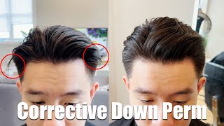 Corrective Down Perm for Straight Asian Hair [upl. by Aspia795]