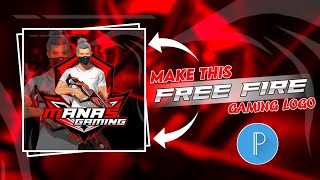 make this free fire gaming logo  how to make profeshanal gaming logo  EDITZ MS [upl. by Hannej]