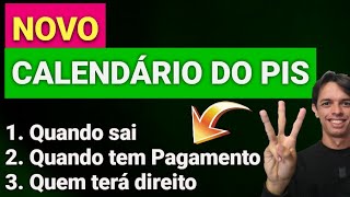 NOVO CALENDÁRIO DO PIS QUANDO VAI SAIR  QUANDO SERÁ O PAGAMENTO DO PIS  QUEM TEM DIREITO AO PIS [upl. by Hiro]