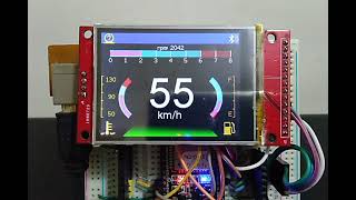 Arduino OBD Car Gauge ELM327  ESP32 [upl. by Heger]