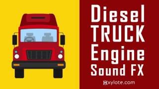 🚚 Diesel Truck Engine Sound Effects 🚒 Firetruck Engine Sound FX 2023 [upl. by Danyluk]