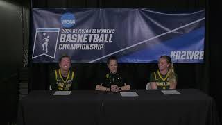 NCAA West Regional Postgame Press Conference  7 Point Loma vs 2 Cal State San Marcos 31524 [upl. by Juana]