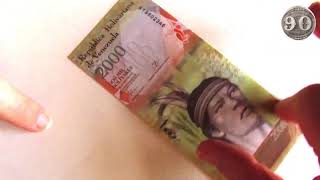 Cédula da Venezuela  2000 Bolivares [upl. by Enyar]