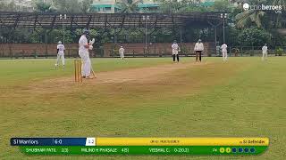 Live Cricket Match  SI Warriors vs SI Defender  19Oct24 0954 AM 20 overs  Second Inning Leag [upl. by Arahahs]