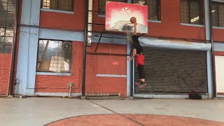 9TH Grader Dunking in Nepal  1v1 and 3v3 matches [upl. by Somerville]