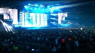 Marseille  Concert de Soprano au Vélodrome  avec IAM sur scène [upl. by Kcired]