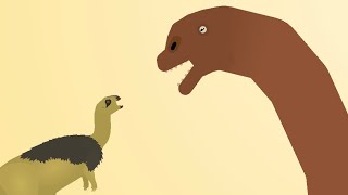 Dryosaurus VS Sauroposeidon realistic [upl. by Elexa]