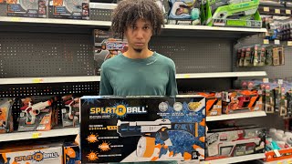 Buying My First SPLATRBALL Gun For Revenge [upl. by Adnarrim]