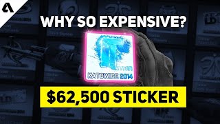 The World’s Most Expensive CSGO Sticker  Titan Holo Katowice [upl. by Shem765]