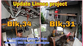 Linnea 2 project update interior and extension Blk31 and Blk34 Le moubreza phase3 EP521 [upl. by Arikihs488]