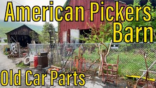 American Pickers Barn Old Car Parts [upl. by Sset]