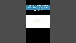 Algunas variables en escala de RAZÓN 🪜🪜🪜 ¡Así de SIMPLE analisisdedatos datascience [upl. by Haldas]