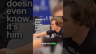 Magnus Carlsen goes UNDERCOVER🤔🤯 Part  1 chess magnuscarlsen [upl. by Fennessy]