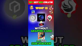 Top 3 Best New Emulators For Free Fire OB45 Low End PC  Best Emulators For Low Specs PC 2024 [upl. by Poree]