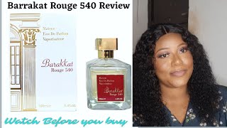 Barakkat Rouge 540 perfume review by Fragrance World [upl. by Button718]