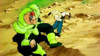 TenShinHan detiene a Cell 2da forma con su Kikoho [upl. by Urian]