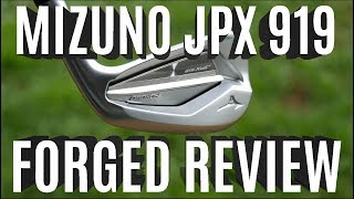 Mizuno JPX919 Forged Irons Review [upl. by Gino]