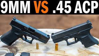 9MM VS 45 ACP [upl. by Hunsinger]