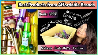 BEST UNDER 300₹ Must Haves from Blue Heaven Mars Swiss Beauty Insight Zudio amp more [upl. by Tamqrah587]