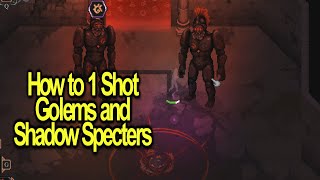 How to 1 shot Golems and Shadow Specters  Drova [upl. by Nac]