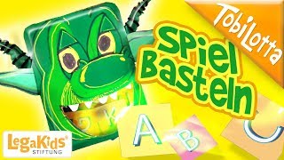 SPIEL basteln  Stiftung LegaKids Spiel selber machen Kinderfilme Kinderkanal 155 [upl. by Berk45]