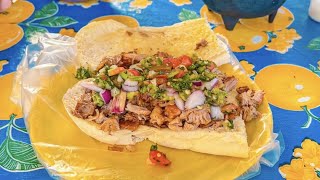 La Mejor TORTA de CARNITAS en La Piedad [upl. by Deyes]