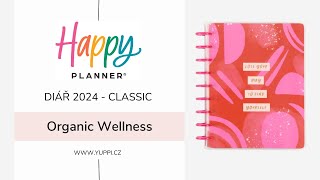 Diář 2024 Happy Planner  Organic Wellness [upl. by Nyhagen104]