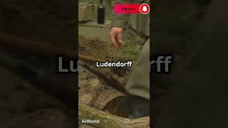 Erich Ludendorffaiworld erichludendorff germany ww2 ww1 historicalworld commander shorts [upl. by Swihart69]