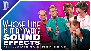 Sound Effects with Audience Members  Whose Line is it Anyway HD [upl. by Marcelia]