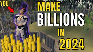 How To Become A Billionaire In Runescape In 2024 OSRS [upl. by Etteloiv]