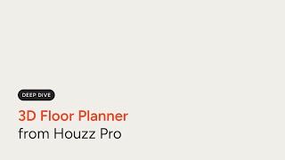 Deep Dive Houzz Pro 3D Floor Planner [upl. by Kcirtapnhoj]