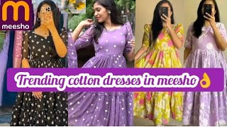 😱😱🔥meesho ampinstagram trending ampviral cotton💜 dresses300₹👌diwali mustbuy meesho viralmeeshohaul [upl. by Aikaz]