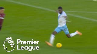 Odsonne Edouard slots home Crystal Palaces equalizer against West Ham  Premier League  NBC Sports [upl. by Whiffen]