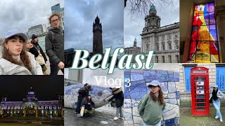 travel vlog 3  day trip to Belfast [upl. by Notreve487]