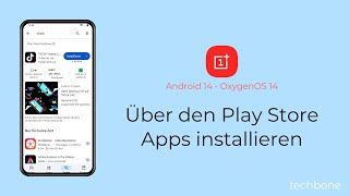 Über den Play Store Apps installieren  OnePlus Android 14  OxygenOS 14 [upl. by Eedissac]