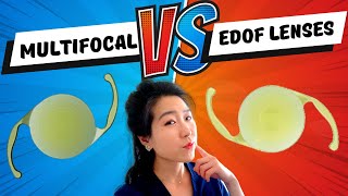 Multifocal vs EDOF lenses  Which Premium Lens Is The Best Fit For My Cataract Surgery [upl. by Ahsal]