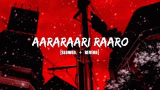 Jawan AARARAARI RAARO  Slowed  Reverb  Shah Rukh Khan  Atlee Deepthi Anirudh Music World [upl. by Pilar]