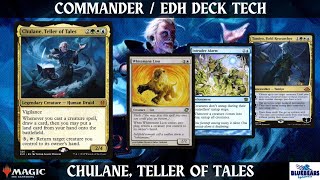 Chulane Teller of Tales  Magic the Gathering Commander deck tech  Bounce  Landfall  Combo  EDH [upl. by Adnohsar323]