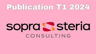 Publication T1 de Sopra Steria [upl. by Adierf]