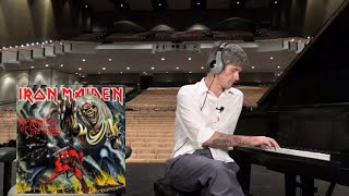 Iron Maiden  Hallowed Be Thy Name pianist reacts to metalhead friend’s suggestion [upl. by Peugia791]