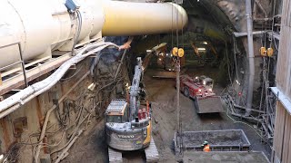 Sneak peek at the Eglinton Crosstown LRT in Toronto [upl. by Sloatman]