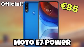 El Moto E7 Power ya es OFFICIAL CON UN PRECIO ULTRA BARATO [upl. by Cedar]