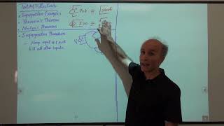 Razavi Basic Circuits Lec 9 Superposition Examples [upl. by Brett]