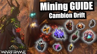 Mining GUIDE For Cambion Drift  Warframe [upl. by Bowes]