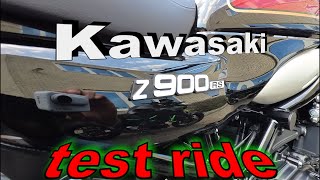 Kawasaki Z 900 RS  test ride [upl. by Talbert485]