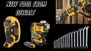 New Dewalt Tools Grabo DCE592 Line Lasers and Mechanics Tool Kits [upl. by Ahsinam363]