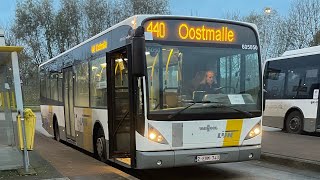 Van Hool New A360 €4 VOITH 605050 ex 221926 222426 Delijn Mattheessen Waaslandia groep 🇧🇪 [upl. by Tia]