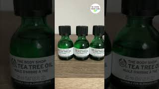 THE BODY SHOP TEA TREE OIL BENEFITS shorts [upl. by Ivgnout]