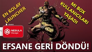 EFSANE LAUNCHER GERİ DÖNDÜ 🫵 NEBULA MANAGER İLE TÜM UYGULAMALAR ANA EKRANDA [upl. by Ayerdna]